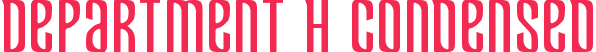 Department H Condensed